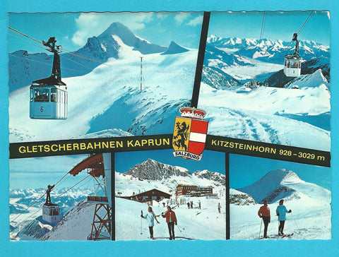 AK Gletscherbahnen Kaprun. Kitzsteinhorn.