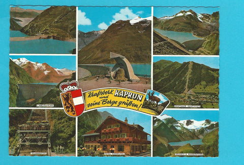 AK Kraftwerk Kaprun und seine Berge grüßen!