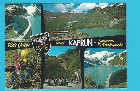 AK Viele Grüße aus Kaprun. Tauernkraftwerke.