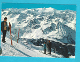 AK Gletscherbahn Kaprun. Blick von der Bergstation.