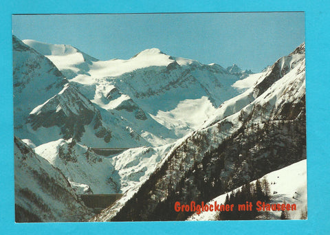 AK Großglockner mit Stauseen.