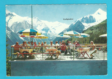 AK Kaprun - Maiskogel. Gasthaus Glocknerblick. Blick gegen Hohe Tauern Stausee.