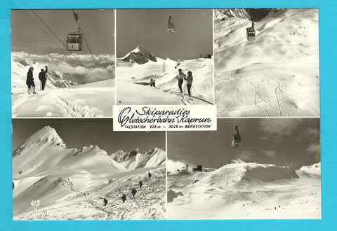 AK Skiparadies Gletscherbahn Kaprun.