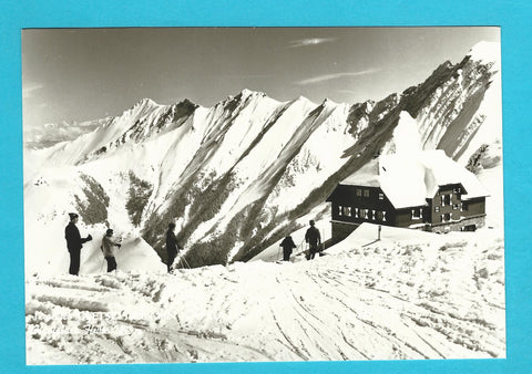 AK Skigebiet Gletscherbahn Kaprun. Krefelder Hütte.