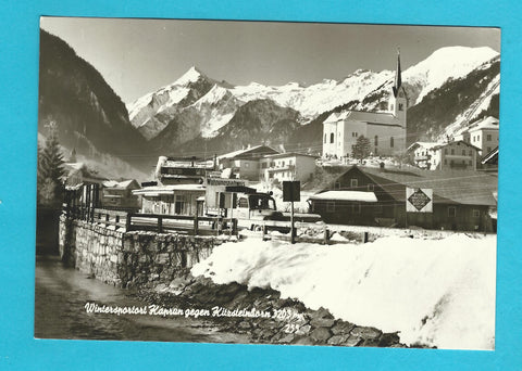 AK Kaprun gegen Kitzsteinhorn.