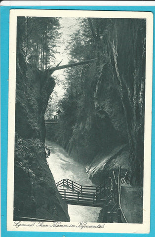 AK Sigmund Thun Klamm im Kaprunertal.
