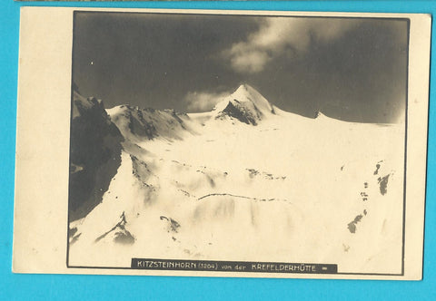 AK Kitzsteinhorn von der Krefelderhütte.