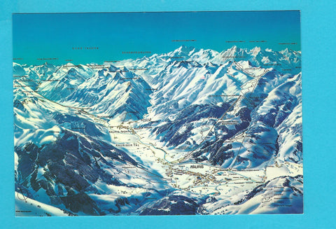AK Skigebiet Rauris und Rauris-Wörth.