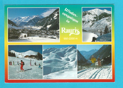 AK Wintervergnügen in Rauris.