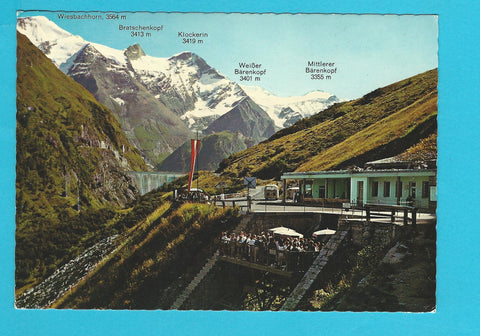 AK Tauernkraftwerke Kaprun. Lärchwand-Schrägaufzug, Bergstation.