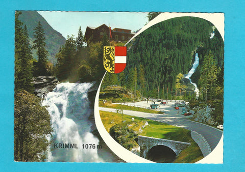 AK Alpengasthof Schönangerl am Mittleren Krimmler Wasserfall.