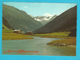 AK Krimml im Oberpinzgau. Milchtrinkstube Hölzlahneralm im Achental.