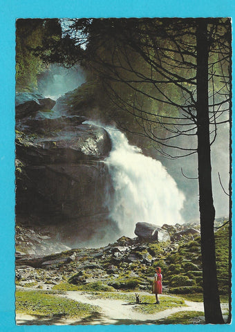 AK Krimmler Wasserfälle. Unterer Fall.