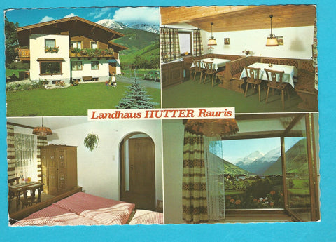 AK Rauris. Landhaus Hutter. Bes. Erich und Erni Hutter Wörtherberg 47.