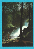 AK Krimml. Wasserfallweg mit oberstem Teil des Unteren Wasserfalles.