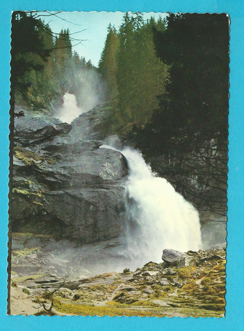 AK Krimmler Wasserfälle. Unterer Wasserfall.