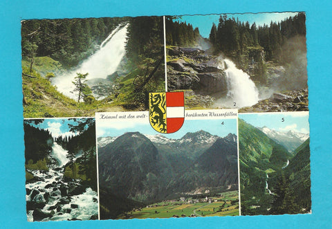 AK Krimml mit den weltberühmten Wasserfällen.