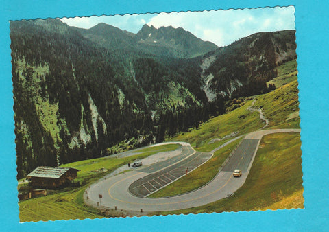 AK Scheitelstrecke der Gerlosstraße. Kehre 6,7 und 8 Schönmoosalm.