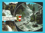 AK Die weltberühmten Krimmler Wasserfälle.