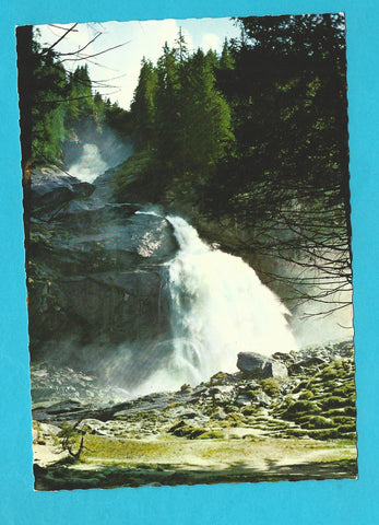 AK Unterer Krimmler Wasserfall.