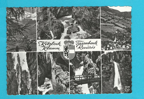 AK Kitzlochklamm. Taxenbach Rauris.