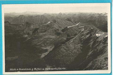 AK Blick v. Sonnblick g. Riffel- u. Bockhartscharte. (1950)