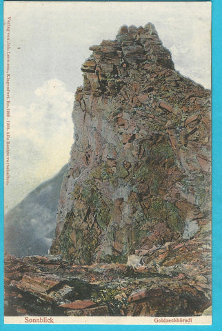 AK Sonnblick. Goldzechhörndl. (1905)