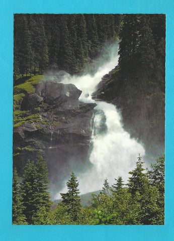 AK Unterer Krimmler Wasserfall.