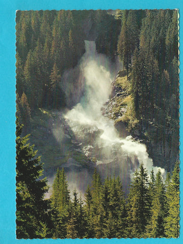 AK Unterer Krimmler Wasserfall.