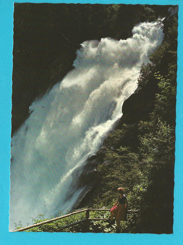 AK Oberer Krimmler Wasserfall.