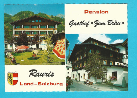 AK Rauris. Gasthof und Pension Zum Bräu.