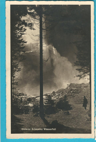 AK Unterer Krimmler Wasserfall. (1933)