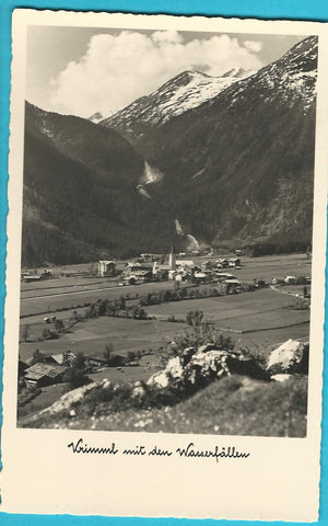 AK Krimml mit den Wasserfällen.