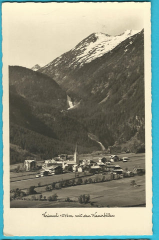 AK Krimml mit den Wasserfällen.