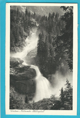 AK Unterer Krimmler Wasserfall.