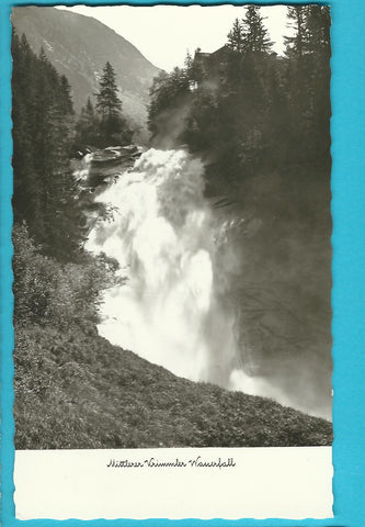 AK Mittlerer Krimmler Wasserfall.