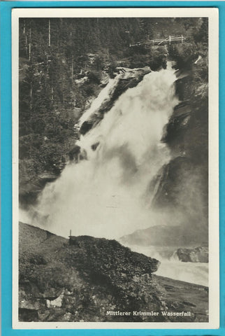AK Mittlerer Krimmler Wasserfall.