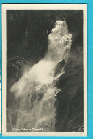 AK Oberer Krimmler Wasserfall.