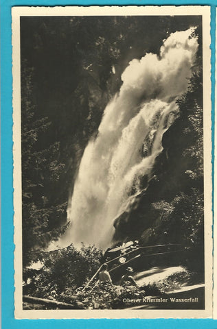 AK Oberer Krimmler Wasserfall.