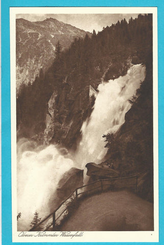 AK Oberer Krimmler Wasserfall.