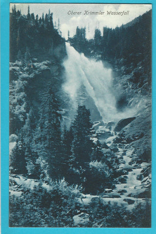 AK Oberer Krimmler Wasserfall.