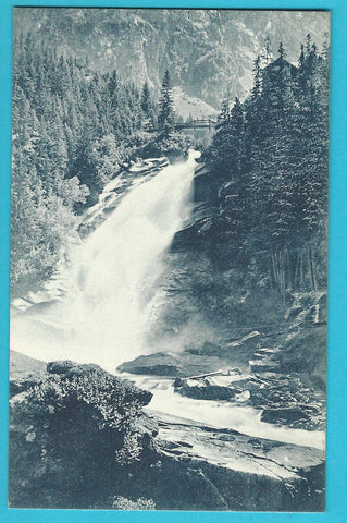 AK Mittlerer Krimmler Wasserfall.