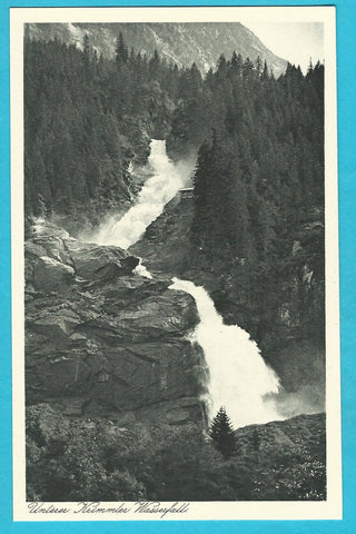 AK Unterer Krimmler Wasserfall.