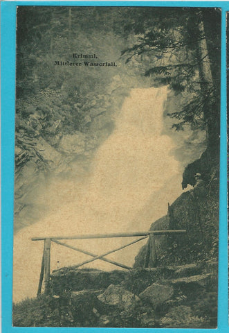 AK Krimml. Mittlerer Wasserfall.