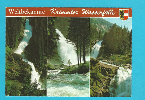 AK Krimmler Wasserfälle.