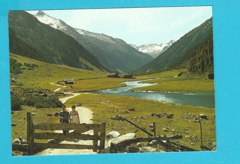 AK Wildromantisches Krimmler Achental.