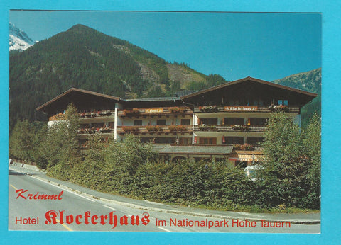 AK Krimml. Hotel Gasthof Klockerhaus.