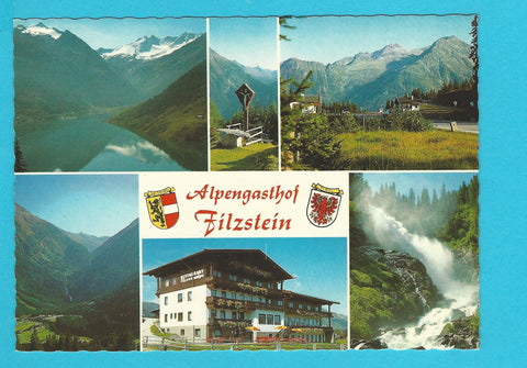 AK Alpengasthof Filzstein. Krimml-Hochkrimml. Bes. Familie Taxer.