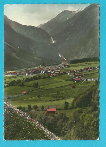 AK Krimml mit den Wasserfällen.