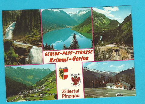 AK Gerlos-Pass-Strasse. Zillertal Pinzgau.